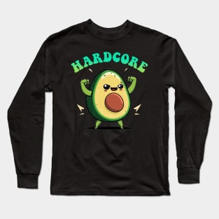 Hardcore Avocado Long Sleeve T-Shirt